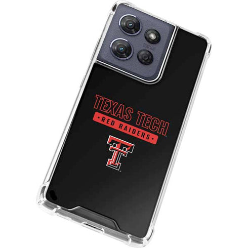 Texas Tech University TT Red Raiders Moto G Play 5G (2025) Clear Case